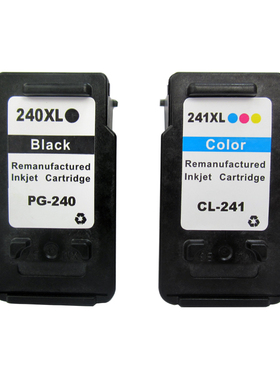 国产兼容佳能PG 240 CL 241大容量黑彩墨盒 MG4140 MX372 374 432