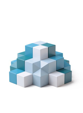 Naef Lithos 百变立方体拼插积木 德国进口儿童益智玩具 3岁+