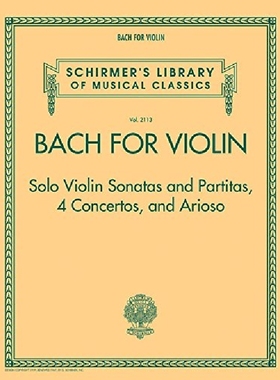 【预订】Bach for Violin - Sonatas and Partit...