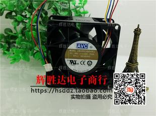 8厘米 PWM双滚珠风扇 2B08038B48U 全新原装 8038 0.58A AVC 48V