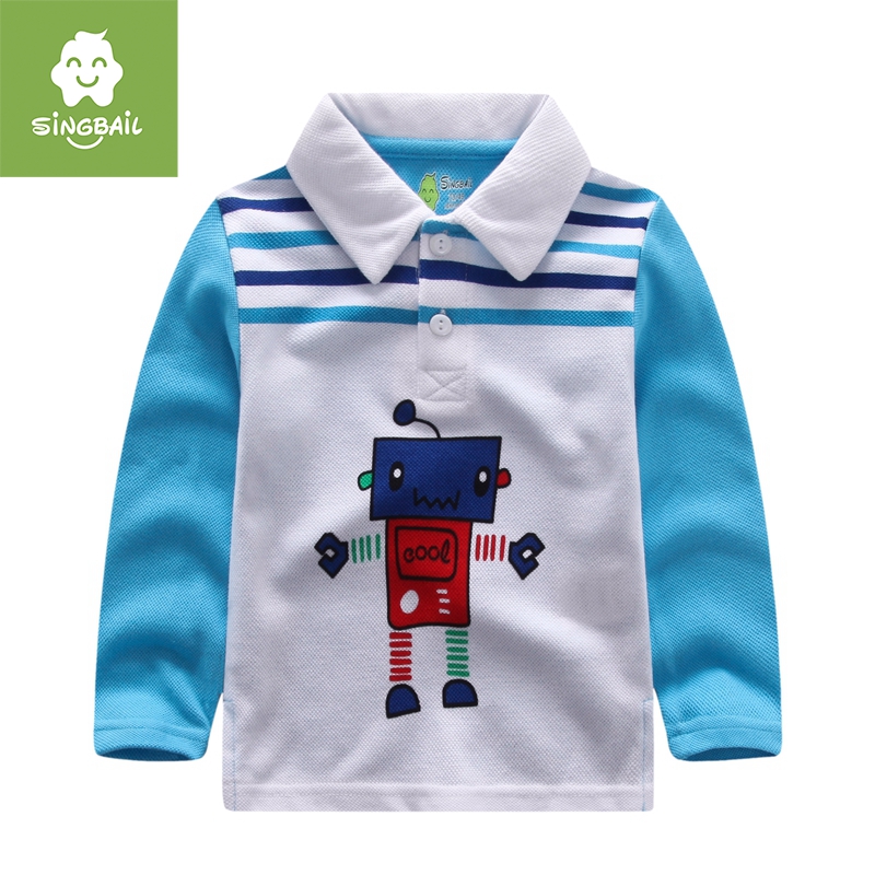 Chemise enfant SINGBAIL à manche longue - Ref 2084316 Image 1
