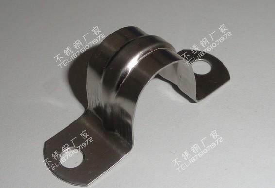 正宗不锈钢管卡M60 马鞍卡 骑马卡 不锈钢管夹 管箍 管卡60mm