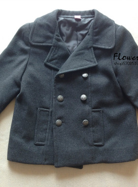 【国内现货】欧洲正品 kiriki 女童装冬 呢大衣西装外套95-100cm