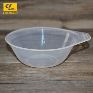 碗具野炊套锅饭碗 凯普力德户外套锅配件透明碗餐具便携式
