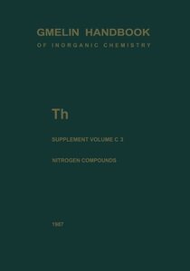 【预订】Th Thorium: Supplement Volume C 3 Co...