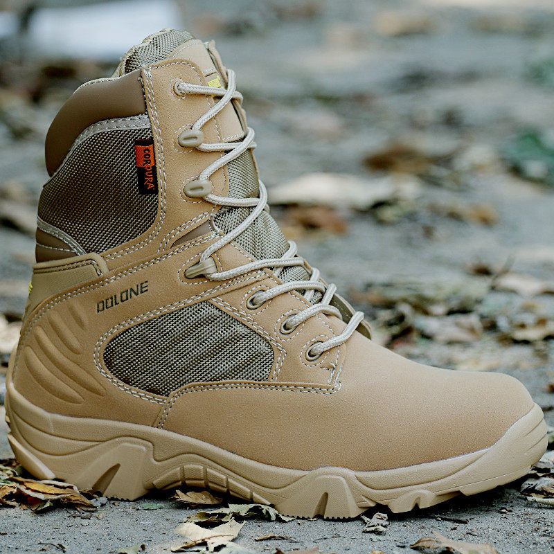 Boots militaires pour homme - porter - Ref 1398660 Image 1