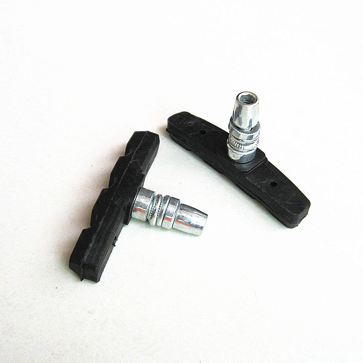 山地车刹车皮 V刹刹皮 变速车赛车 无声闸皮 刹车块刹车片 单个价