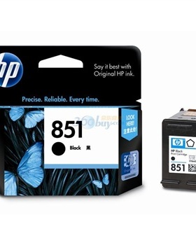 惠普（HP）C9364ZZ 851号 黑色墨盒适用6318 H470b K7108 HPD4168