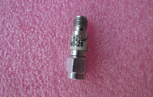 MDC5265-20 20dB DC-18GHz 2W SMA RF 射频微波同轴固定衰减器 质量包好，包能用 可提供详细测试图