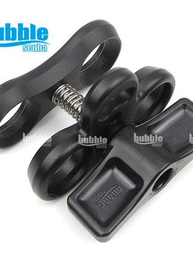 BubbleScuba  蝴蝶夹 多功能夹I 水下摄影灯臂夹