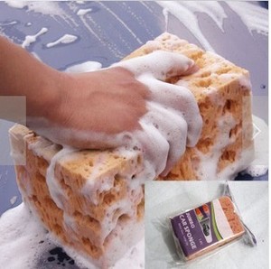 洗车海绵特大号汽车擦车蜂窝珊瑚海绵清洗清洁用品专用工具