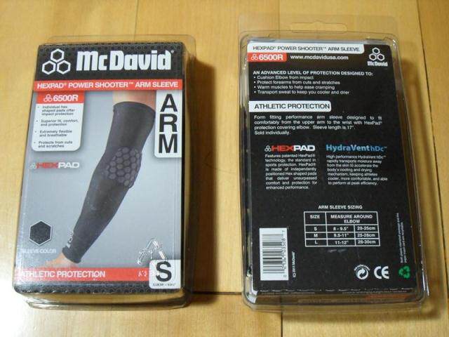 射手感觉 专柜正品 NBA篮球蜂窝防撞 MCDAVID 强力投手护臂 6500R