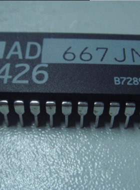 AD667JN AD667KN / 12位数模转换器IC 进口双列28直插脚PDIP封装