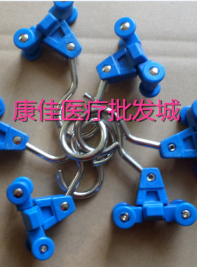 输液架专用滑轮跑轮滑车滑道吊轮