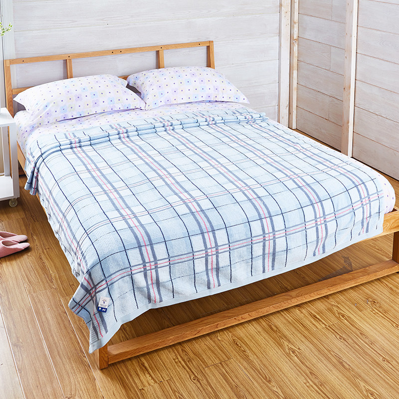 金号毛巾被纯棉单人春秋四季毛巾毯儿童午睡空调毛毯被子包邮