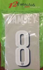 【现货】阿森纳16-19主/17-19客场杯赛字（只买字号请先看描述）