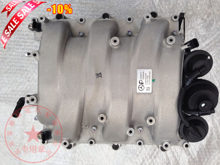 适用E300S300S350S500CLS350M271M272进气支管进气管歧管