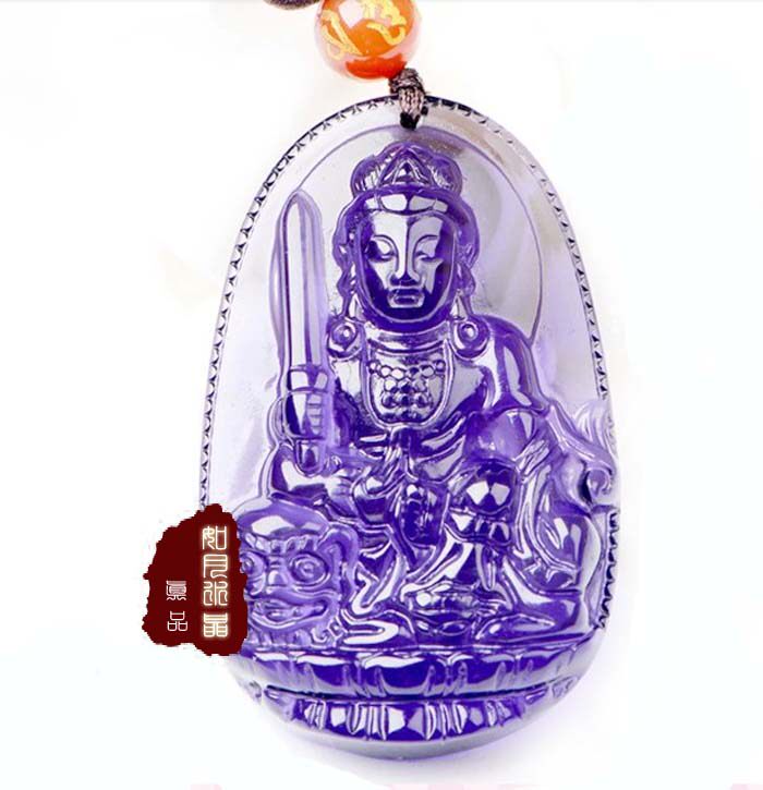 生肖属兔本命佛聚财守护神吊坠