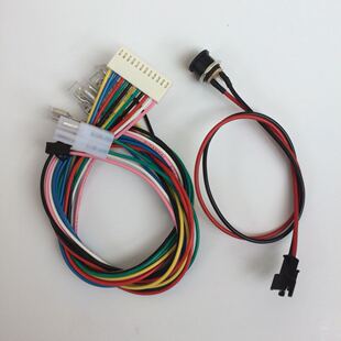 净水器纯水机电脑板 控制板排线带电源插头 泵插头 一体组合排线