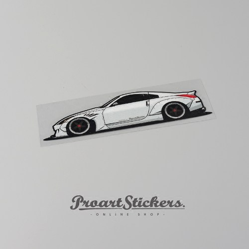 proart原创反光车贴三角窗内饰