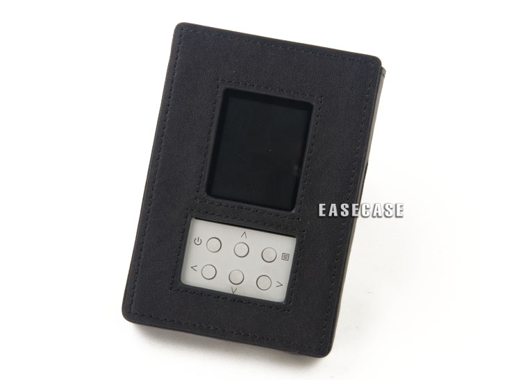 A6款 EASECASE定制 乐之邦 播放器保护套 08 MP真皮套细纹黑
