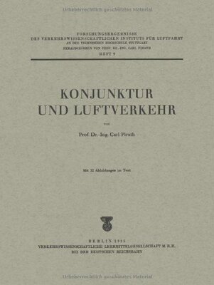 【预订】Konjunktur Und Luftverkehr