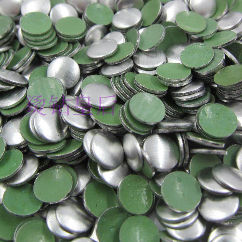 亚光银色韩国进口平片/韩国平片/铝片/柳丁/烫片烫钻diy服饰辅料