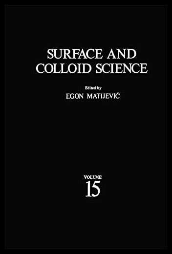 【预售】Surface and Colloid Science