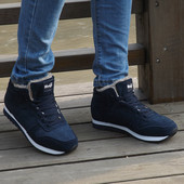 韩国原单外贸鞋 4548男鞋 女40码 棉靴子男女休闲情侣真皮头保暖棉鞋