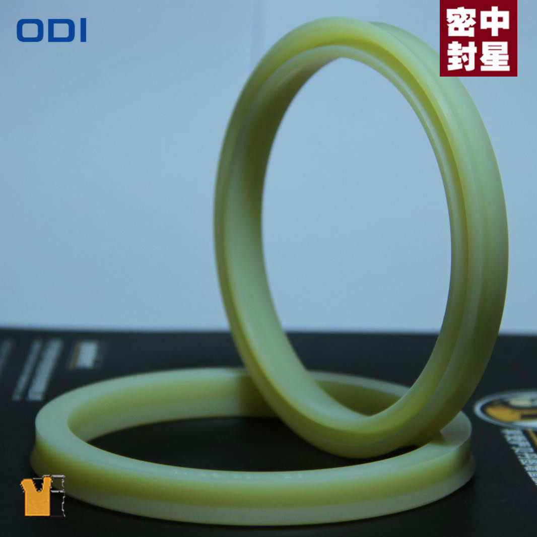 日本进口nok odi注塑机油缸液压油封孔用聚氨酯u型活塞密封圈50