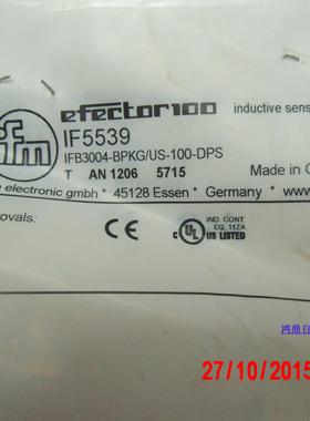 议价 IF5539  IFM实物原装全新 原装全新IFM 控制器  5151027