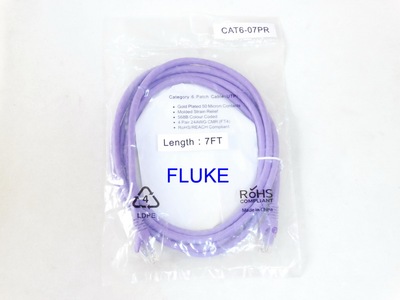 美国大牌fluke福禄克级六类网线