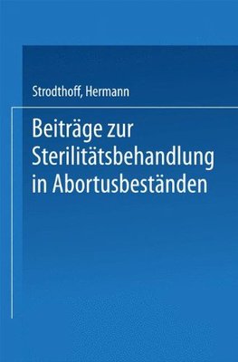 【预订】Beitrage Zur Sterilitatsbehandlung i...