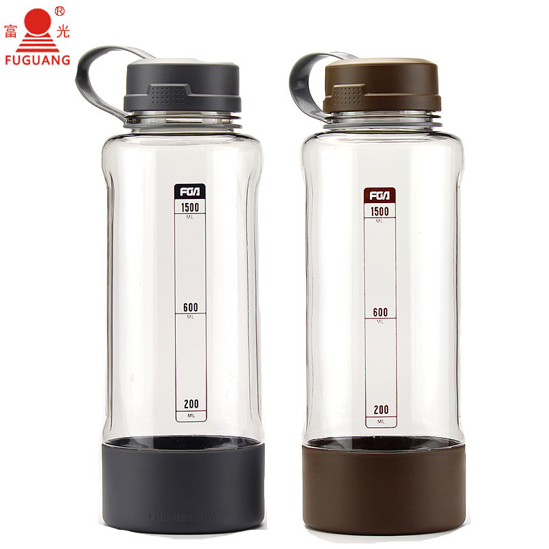 富光FGA塑料水壶大容量户外运动车载便携泡茶水壶1.5L便携水杯子
