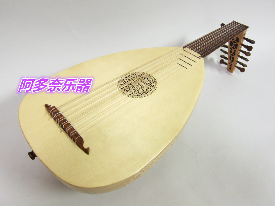 美国进口 鲁特琴 琉特琴 专业级Lute中东琵琶小众吉他