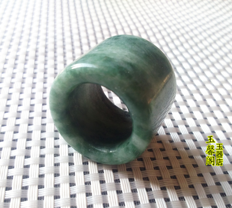 玉石指环玉扳指蓝田玉直筒扳指贵州翠扳指内径22mm