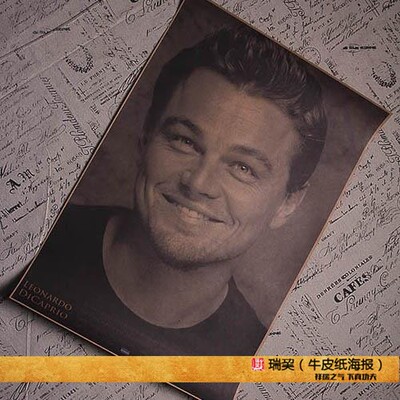 小李子海报迪卡普里奥欧美男星