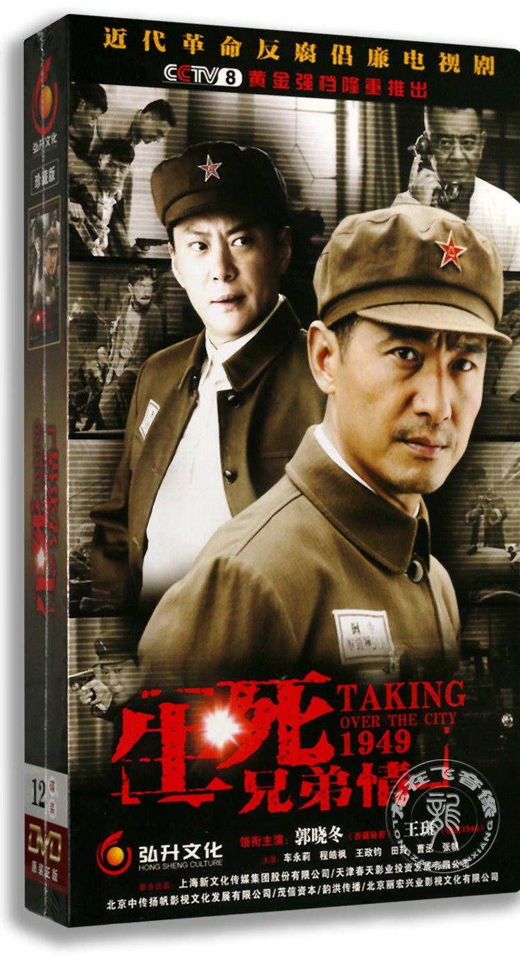 正版电视剧 生死兄弟情12dvd 高清珍藏版 郭晓东 车永莉 王斑