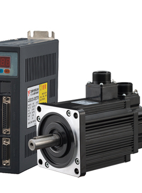 5.5KW 180ST-M35015 180法兰伺服电机+伺服驱动器套装 35N.牛米