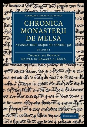 【预售】Chronica Monasterii de Melsa, a Fundat