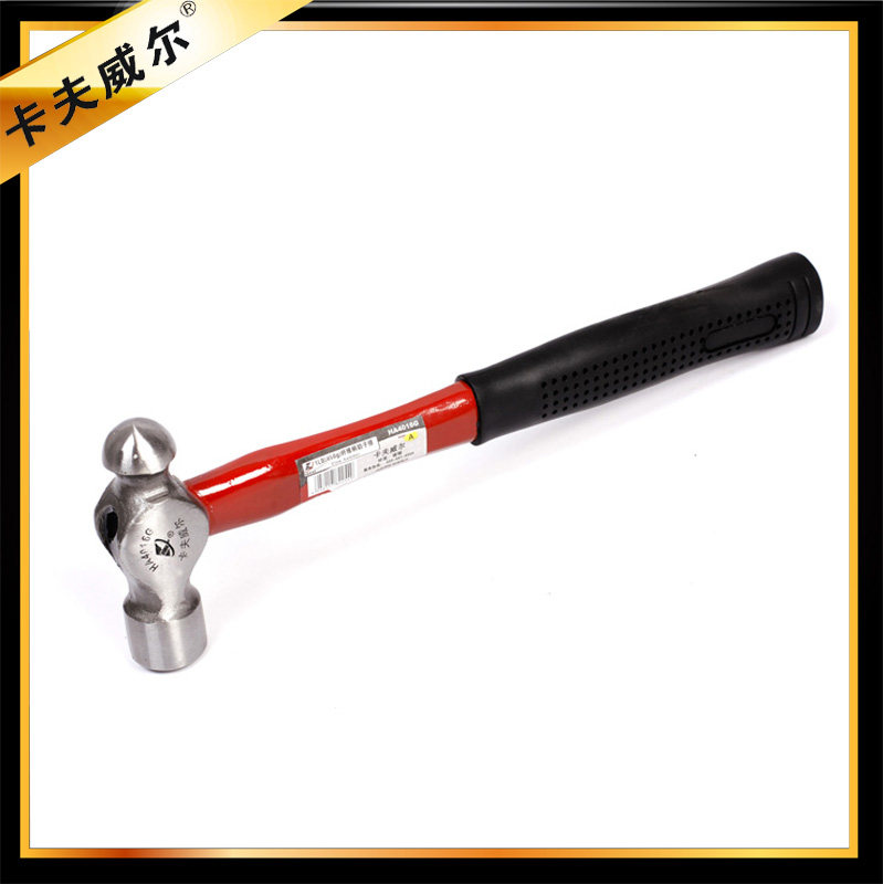 奶头锤玻璃纤维手柄圆头锤子450G/680G/900G奶子锤手锤铁榔头工具