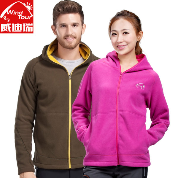 威迪瑞 情侣款 保暖抓绒衣 优惠券折后￥49包邮（￥69-20）