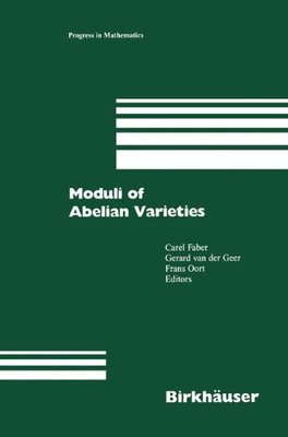 【预售】Moduli of Abelian Varieties