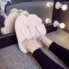 Pantoufles enfants en suède pour hiver - semelle autre - Ref 1006096 Image 16