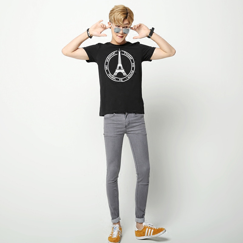Jeans pour adolescent pieds Slim en CVC - Ref 1461280 Image 5
