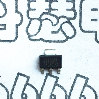 稳压器SPX1117M3-3.3V芯片EXAR