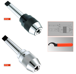 APU08 海纳MTA2 锥柄一体式 16莫式 自紧自动钻夹头刀柄
