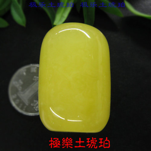 【极乐土琥珀】9144天然蜜蜡桶珠散珠21.6 无忧化蜜蜡桶珠 天然