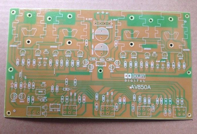 带前级音调 双声道850功放板 2.0大功率功放板PCB,电子元器件市场,PCB电路板/印刷线路板,淘宝优惠券,粉丝福利购,淘宝优惠卷