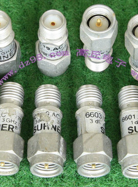 高频 接头 衰减器 6602 6603 1dB 2 3dB 3GHz 2Watt 6601 SUHNER